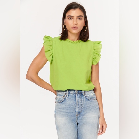 CAMI NYC • Ulla Top in Kiwi • SZ S • Retail $165 - Picture 5 of 13